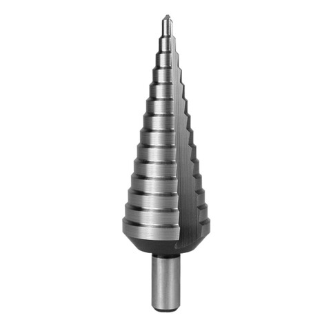 Сверло ступенчатое 4-32мм (Спиральное) HSS-G 14ступ. L103мм хв. 6-гр 1/4