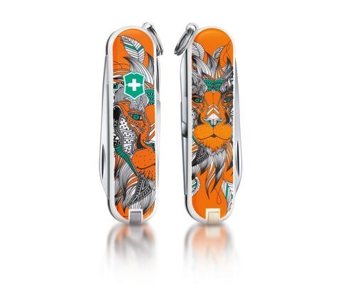 Нож-брелок Victorinox Classic LE 2015, 58 mm Lion King (0.6223.L1501)