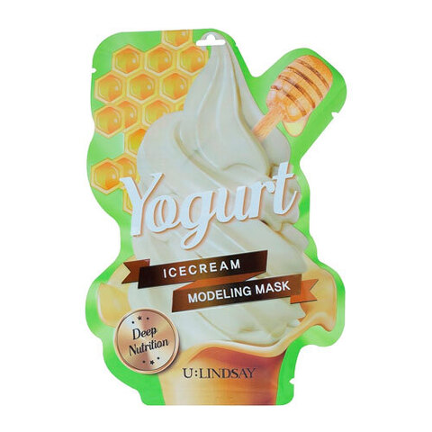 Lindsay Yogurt Ice Cream Modeling Mask - Питетельная моделирующая маска с ароматом йогурта (гель-эссенция+активатор)