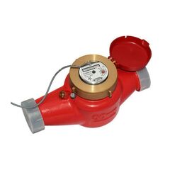 Счетчик воды до 120 градусов ВСКМ-50 муфтовый 300мм, Декаст (ПК Прибор)