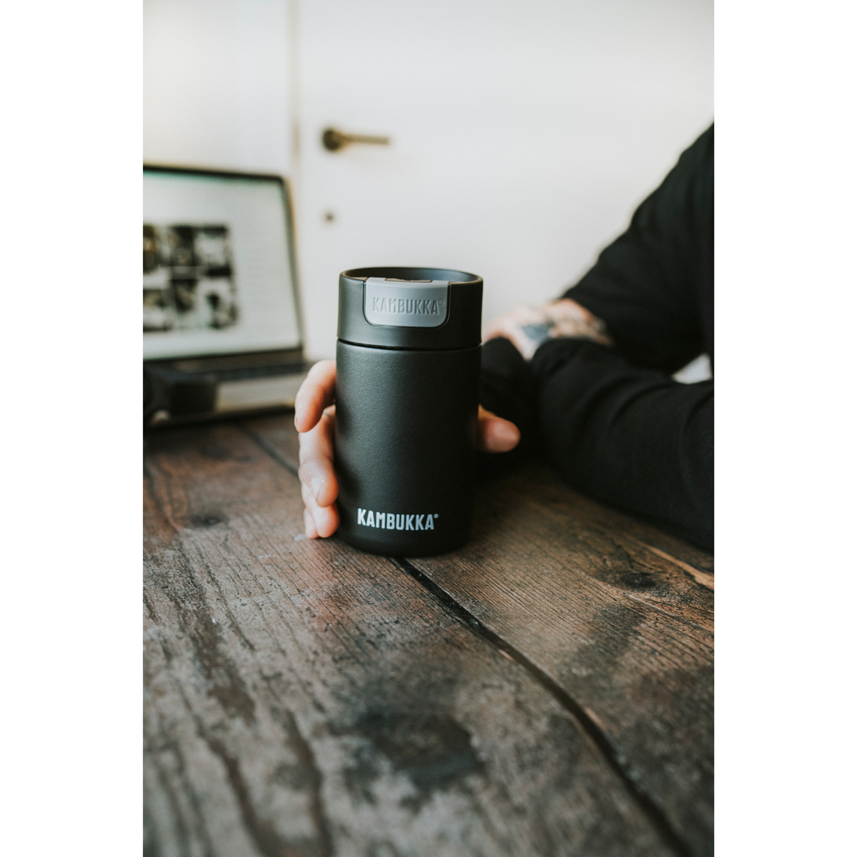 Термокружка Kambukka Olympus (300 мл), Черный, арт. 11-02010 - фото 4