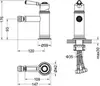 Aquatek AQ1518CR смеситель для биде