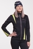 Женская тёплая лыжная куртка Nordski Active Black-Lime