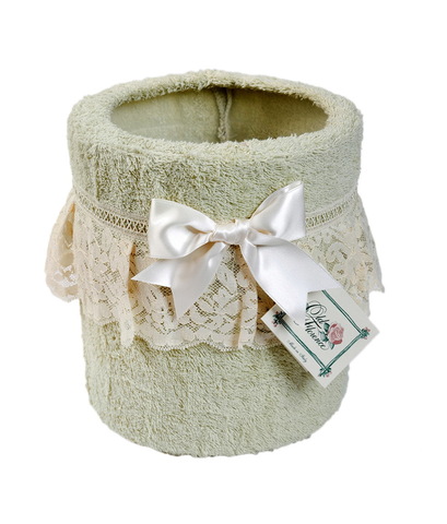 Ведро для мусора в ванную 20 Old Florence Валансье зеленое