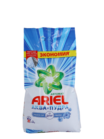 Yuyucu toz \ порошок \ washing powder Ariel ağ paltarlar 3 kq