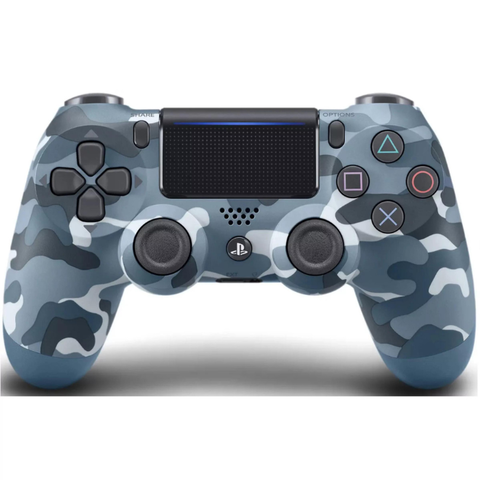 Беспроводной геймпад DualShock 4 для PS4 (Camouflag Blue, 2ое поколение, China)