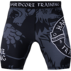 Компрессионные шорты Hardcore Training Heraldry Black