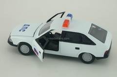 Moskvich-2141 DPS Police white Agat Mossar Tantal 1:43