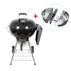 Угольный гриль Slow 'N Sear Deluxe Kettle, 57 см (с лотками SNS FireBaskets)