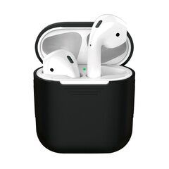 Чехол для наушников Apple AirPods 1 / 2, Black (Черный)
