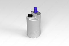 Емкость пищевая ЭкоПром дозировочная с турбинной мешалкой 100 л. вертикальная (47x47x102см;белый) - арт.555697