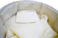 Комплект в люльку Nuovita "Sogni d'oro", 6 предметов. (champagne / шампань)