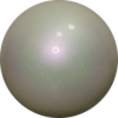 МЯЧ С БЛЁСТКАМИ AURORA SASAKI M-207AU   18.5 см