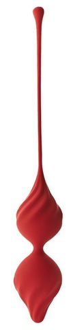 Бордовые вагинальные шарики Alcor - Le Frivole Lyra collection 06152