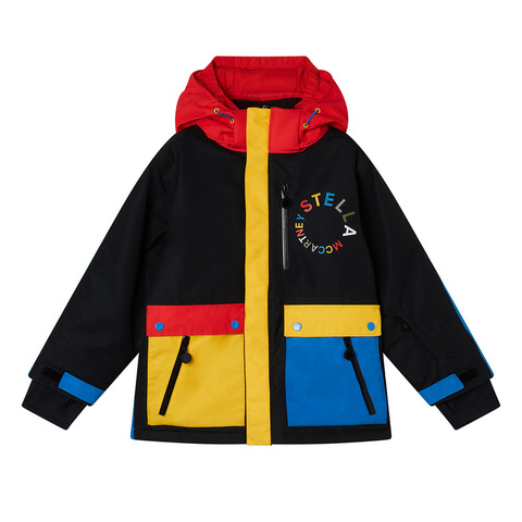 Зимняя Куртка Stella McCartney Kids Color Block Ski