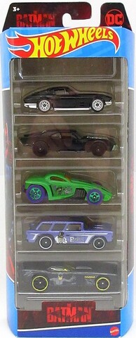 МАШИНКИ ПОДАРОЧНЫЙ НАБОР АВТОМОБИЛЕЙ (5 ШТУК) HOT WHEELS 3