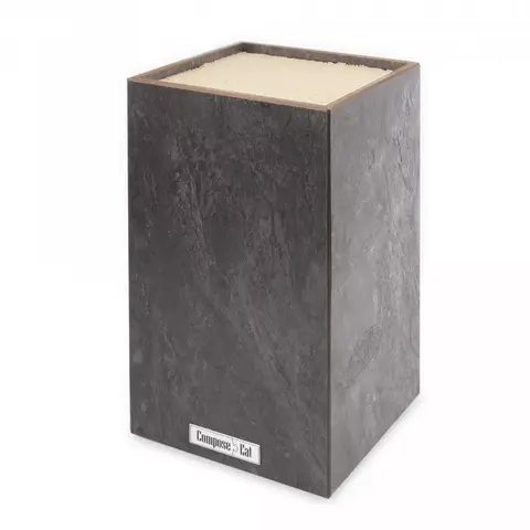 Подставка для кухонных ножей 12х12х24см ComposeEat Fashion эвора серая