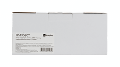 Тонер-картридж F+ imaging, желтый, 2 800 страниц, для Kyocera моделей FS-C5150DN (аналог TK-580Y /1T02KTANL0), FP-TK580Y