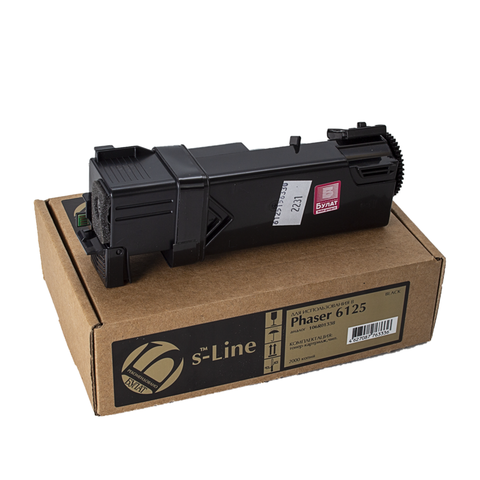 Тонер-картридж БУЛАТ s-Line 106R01338 для Xerox Phaser 6125 (Чёрный, 2000 стр.)