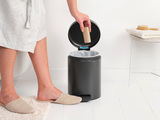 Мусорный бак newIcon с педалью 5 л, артикул 233463, производитель - Brabantia, фото 3