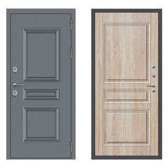 Купить Входная дверь Термо М62 букле графит ФЛТ-2 дуб сонома светлый