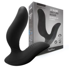 Черный вибромассажер простаты 3,5’’ Curve P-spot Massager - 12 см. - 