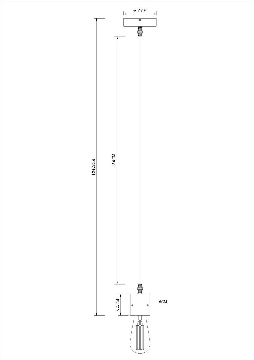 Подвесной светильник Arte Lamp Mark A7048SP-1BK