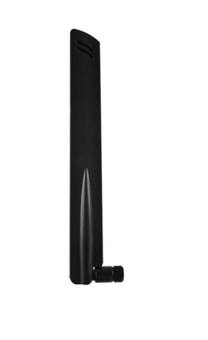 Антенна L18D RP-SMA 22 см для маршрутизатора WiFi 2,4G с усилением 18dBi черный