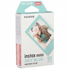 Fujifilm Instax Mini Sky Blue, 10 снимков