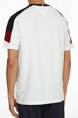 Теннисная футболка Tommy Hilfiger Seasonal Short Sleeve Tee - white