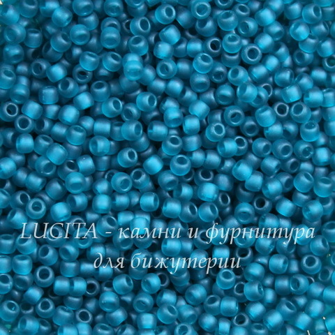 0007BDF Бисер японский TOHO 11/0, матовый ярко-бирюзовый