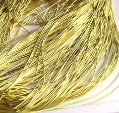 Канитель гладкая желтый 1мм (№6133)