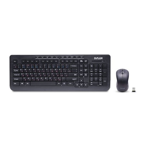 Комплект Клавиатура + Мышь Delux DLD-3191OGB