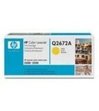 Картридж HP Q2672A yellow - тонер-картридж для HP Color LaserJet 3500, 3500n, 3550, 3550n (желтый 4000 стр.)
