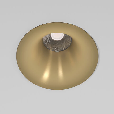 Встраиваемый светодиодный светильник Elektrostandard Bliss 25070/LED 15W 4000K латунь