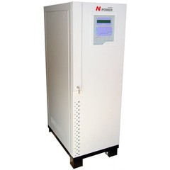 ИБП с двойным преобразованием N-Power Power Vision 50 3F ─ трехфазный ИБП 50 кВА с  полной гальванической развязкой и изолирующим трансформатором