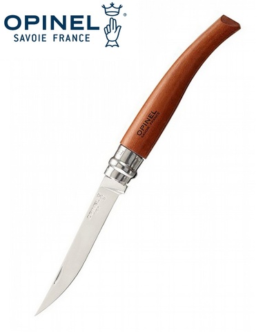 Нож складной перочинный Opinel Slim Bubinga №10 10VRI, 226 mm, коричневый (000013)