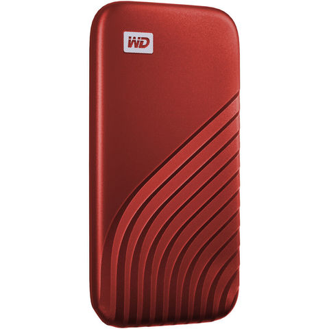 Внешний диск SSD WD 2TB My Passport SSD USB 3.2 WD Red до 1050 MB/s