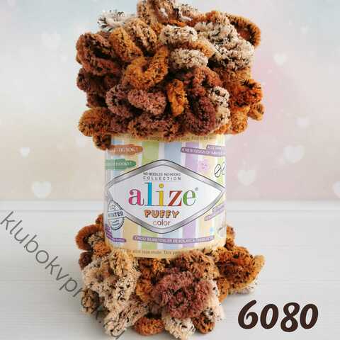 ALIZE PUFFY COLOR 6080, Мультиколор