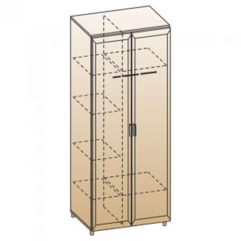ШК-1008 Карина Шкаф для одежды и белья