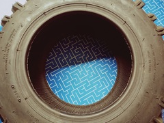 Покрышка DDE 16x4.80-8 (шина) снегоотбрасывателя ST1176LE / ST9071LE  (16X4.80-8)