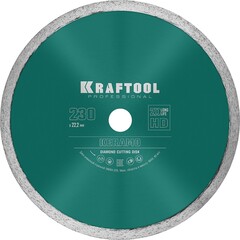 KRAFTOOL Keramo, 230 мм, (22.2 мм, 10 х 2.8 мм), сегментированный алмазный диск (36684-230)