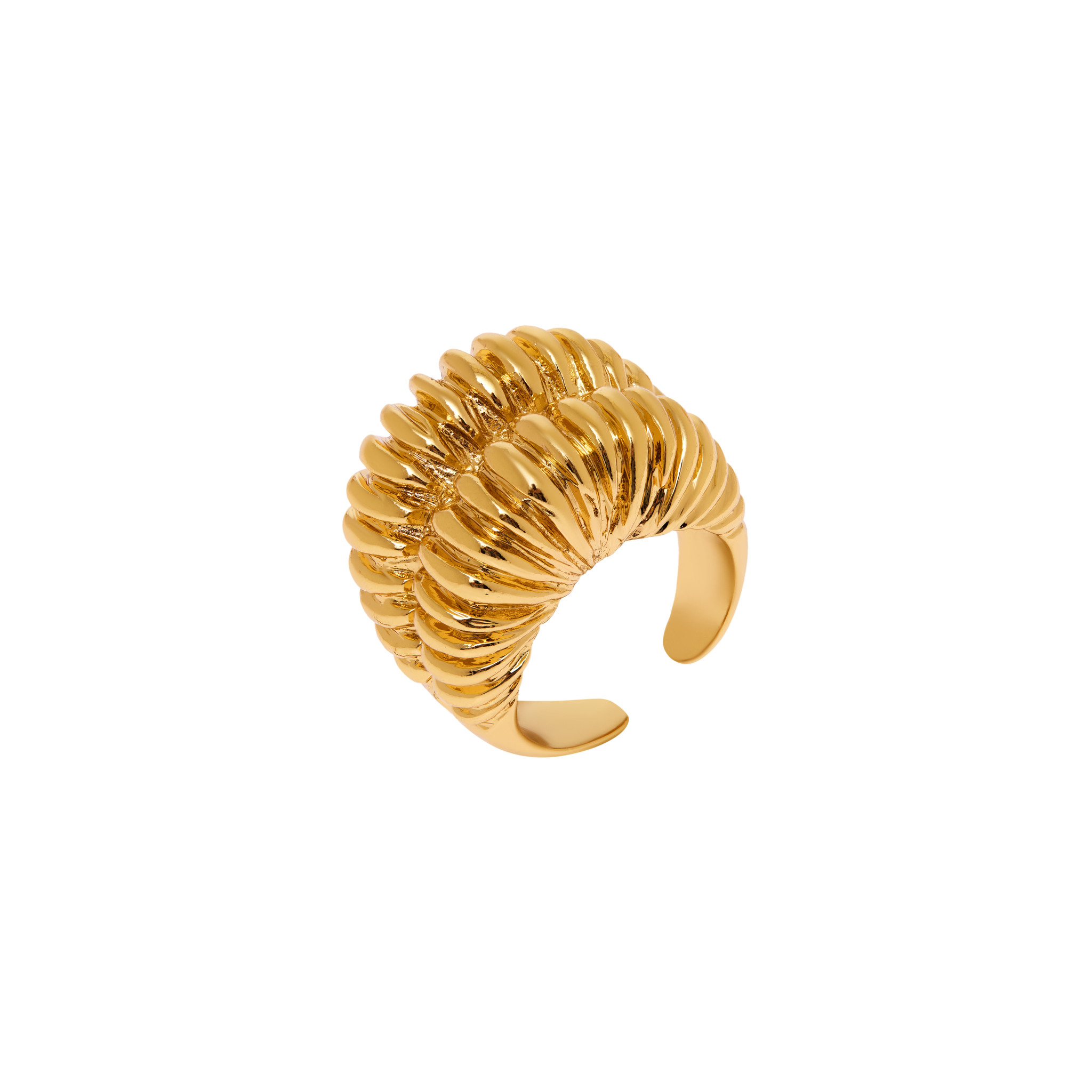 цена GAS BIJOUX Кольцо Tiki Ring Gold