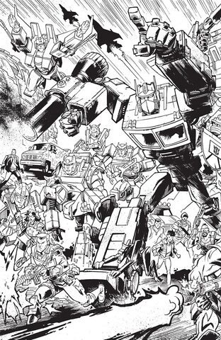Transformers Vol 5 #9 (Cover G)
