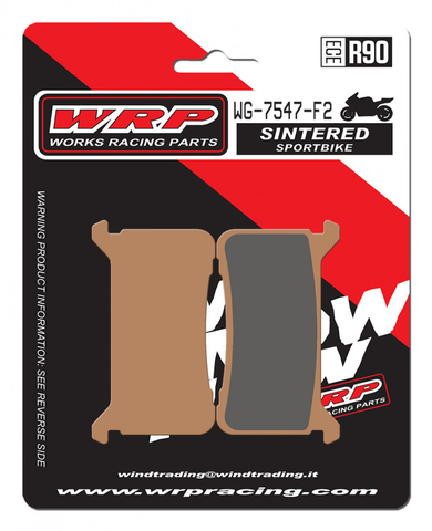 Тормозные колодки WRP WG-7547-F2 (LMP547 SF / LMP547 SFP) (FDB2300ST / MCB893)