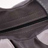 Сумка Саломея 656 мульти итальянский серо-черный