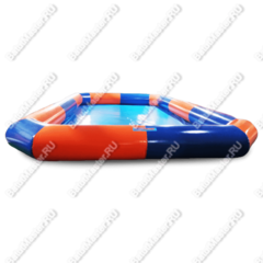 Квадратный надувной бассейн "Зебра" 8х5х0,65 м