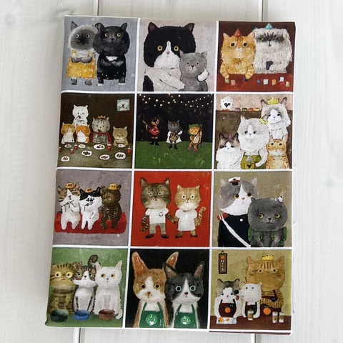 Купон ЗАБАВНЫЕ МИНИ КОШКИ, СЕМЬЯ 11 РЯДОВ, 54x110 cm