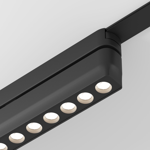 Магнитный трековый светильник Denkirs Air Grill DK5338-BK