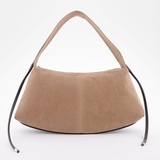 Сумка Саломея 1151 эко-замша песочный